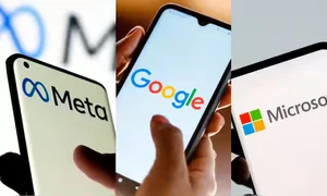 google meta microsoft/FOTO:AFP