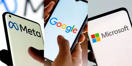 google meta microsoft/FOTO:AFP