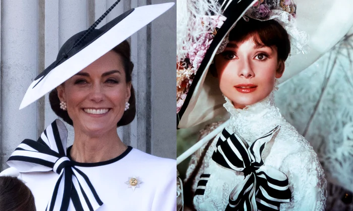 Audrey Hepburn ;i Kate Middleton  foto   GettyImages jpg