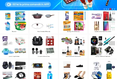 Campania MultiDeals eMAG vine cu reduceri de până la 20% la sute de mii de produse Colaj eMAG jpg
