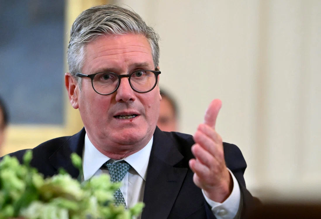 Premierul britanic Keir Starmer. FOTO: AFP