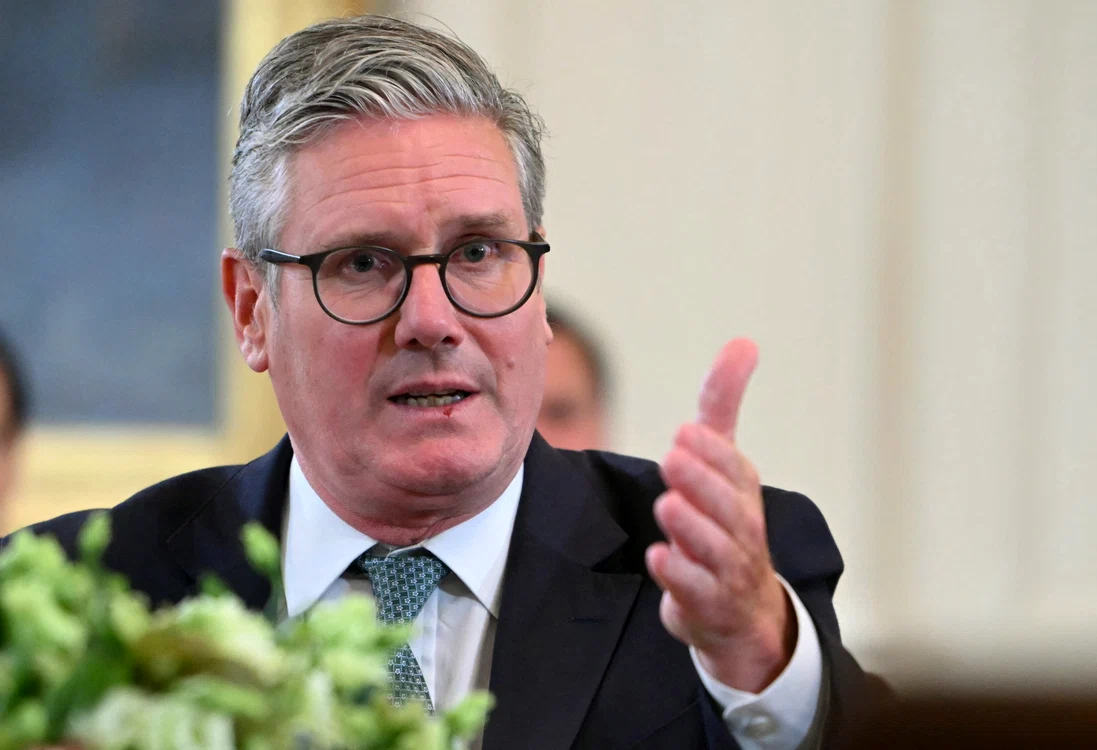 Premierul britanic Keir Starmer a cerut eliberarea ostaticilor din Gaza FOTO: AFP
