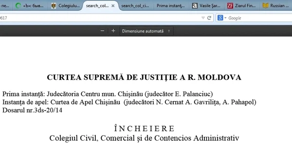 Decisie CSJ din viitor FOTO csj.md