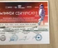 Premiu obţinut la regionala First Tech Challenge de la Timişoara de către echipa de robotică din Vâlcea Foto Adevărul