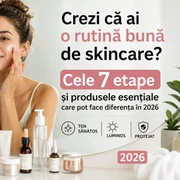 Rutina corectă și completă de îngrijire a tenului în 2026 Foto DMS pentru Ghidul Cumpărătorului Adevărul