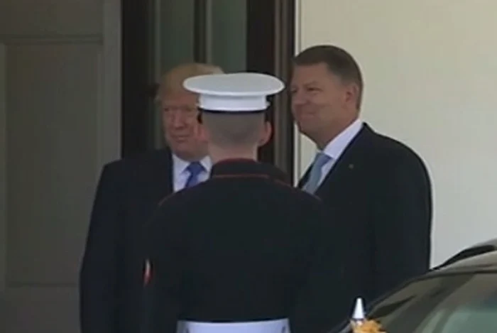 Klaus Iohannis, întâlnire la Casa Albă cu Donald Trump