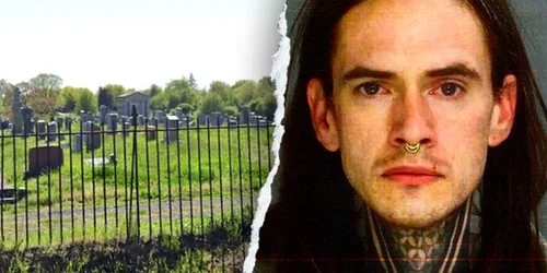  Jonathan Gerlach, bărbat acuzat de profanarea a zeci de morminte și furtul a peste 100 de rămășițe umane în Philadelphia. FOTO: X/@DavidLWagner4