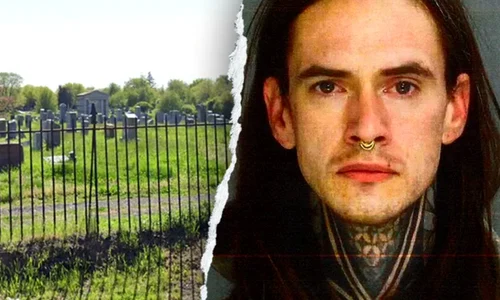  Jonathan Gerlach, bărbat acuzat de profanarea a zeci de morminte și furtul a peste 100 de rămășițe umane în Philadelphia. FOTO: X/@DavidLWagner4