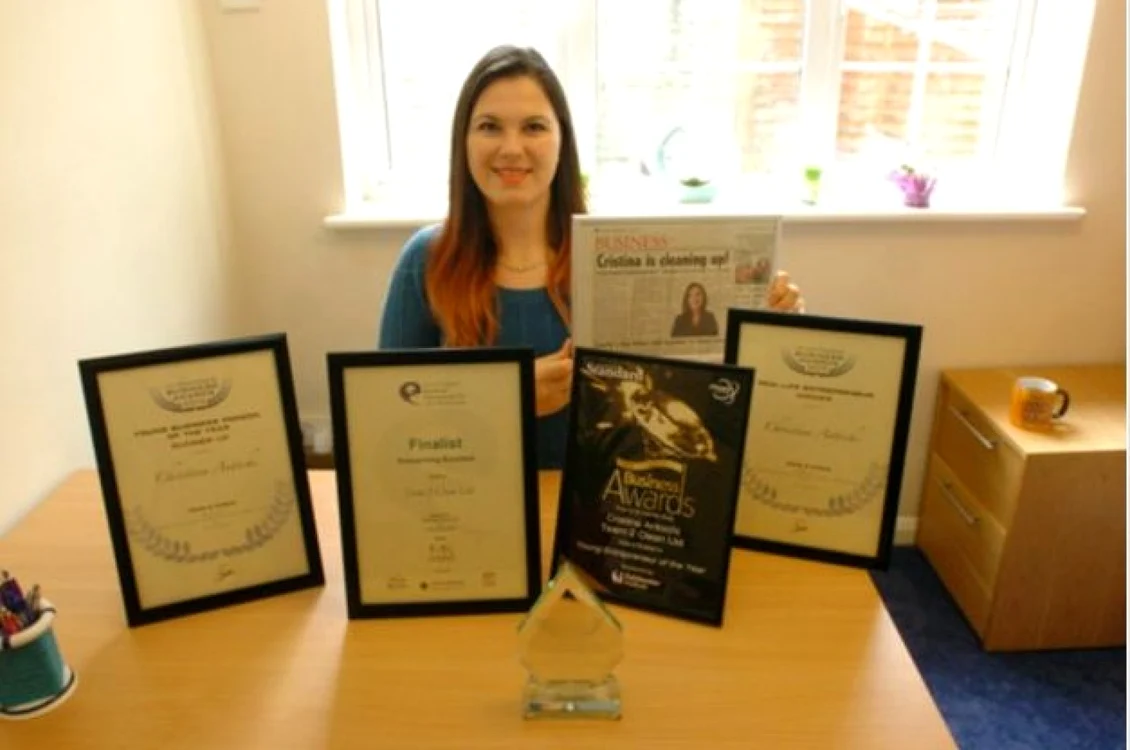 Cristina Antochi a reuşit să construiască o afacere de succes în Marea Britanie. FOTOArhivă Personală.