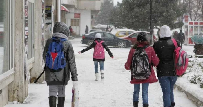 Măsuri excepționale în școli. Foto arhivă Adevărul