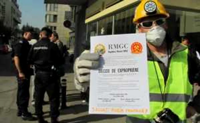 Voluntarii au protestat și la Bacău împotriva proiectului Roșia Montana