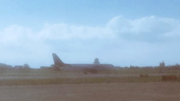 Avionul deturnat in Malta FOTO Twitter @AnthoGonzalez56