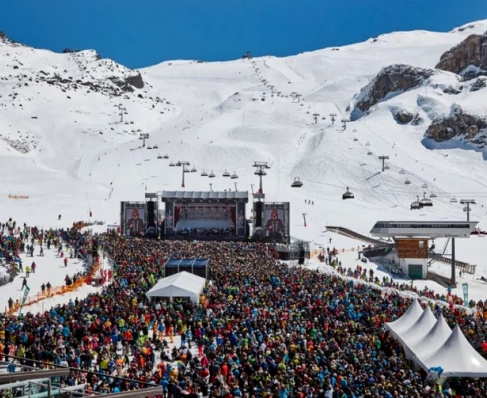 FOTO: Petrecerile cu mii de participanţi vor fi interzise anul acesta în Ischgl. FOTO: Ischgl.com