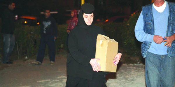 Măicuţa Ioana, la înmormântarea Elenei Băsescu