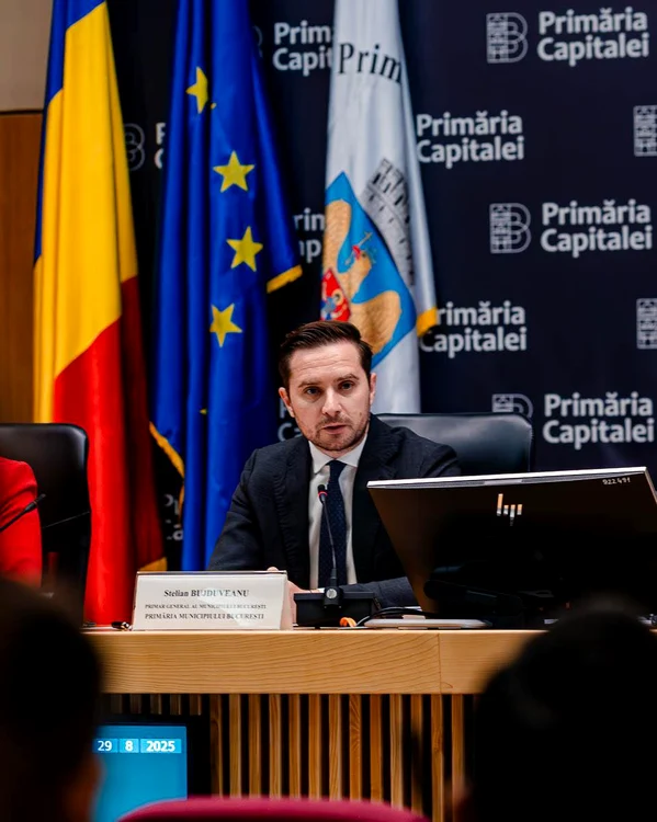 Primarul interimar al Capitalei, Stelian Bujduveanu. FOTO: Facebook 