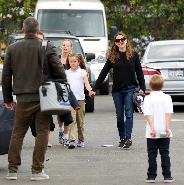 De la întâlnire n-a lipsit nici fosta soţie, Jennifer Garner