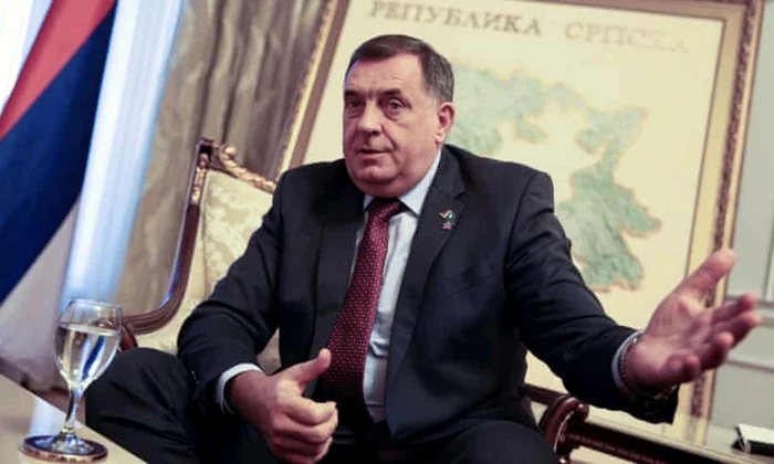 Milorad Dodik, fost preşedinte al Republicii Srpska, în prezent reprezentantul politic al sârbilor bosniaci în cadrul preşedinţiei colegiale a Bosniei şi Herţegovina