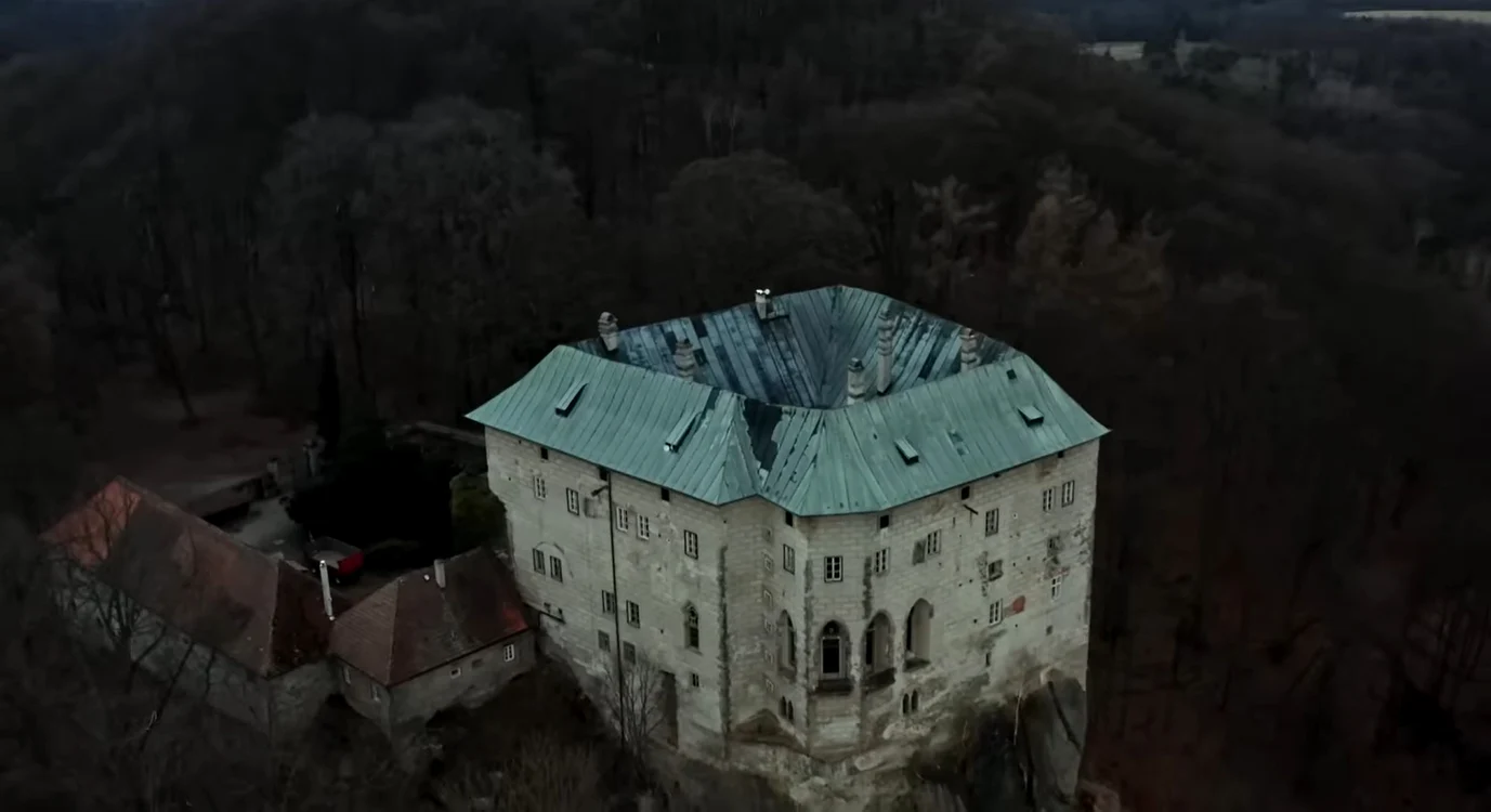 Castelul Houska din Cehia, cel mai bântuit loc din Europa Centrala / foto: captură video