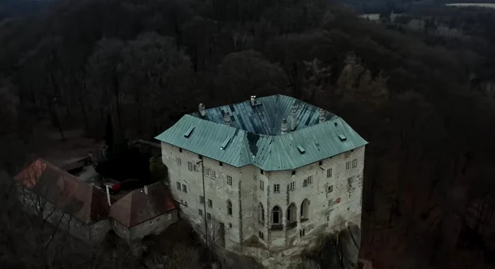 Castelul Houska din Cehia, cel mai bântuit loc din Europa Centrala / foto: captură video