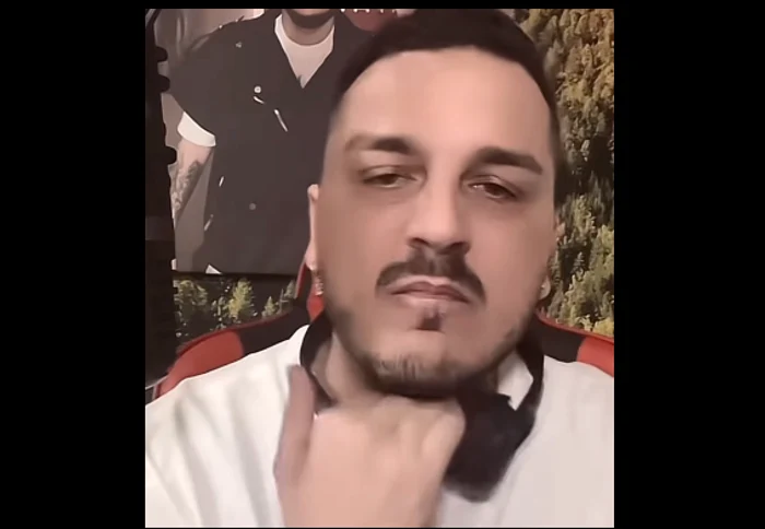 Virgil Zidaru, zis „Makaveli”. FOTO captură video