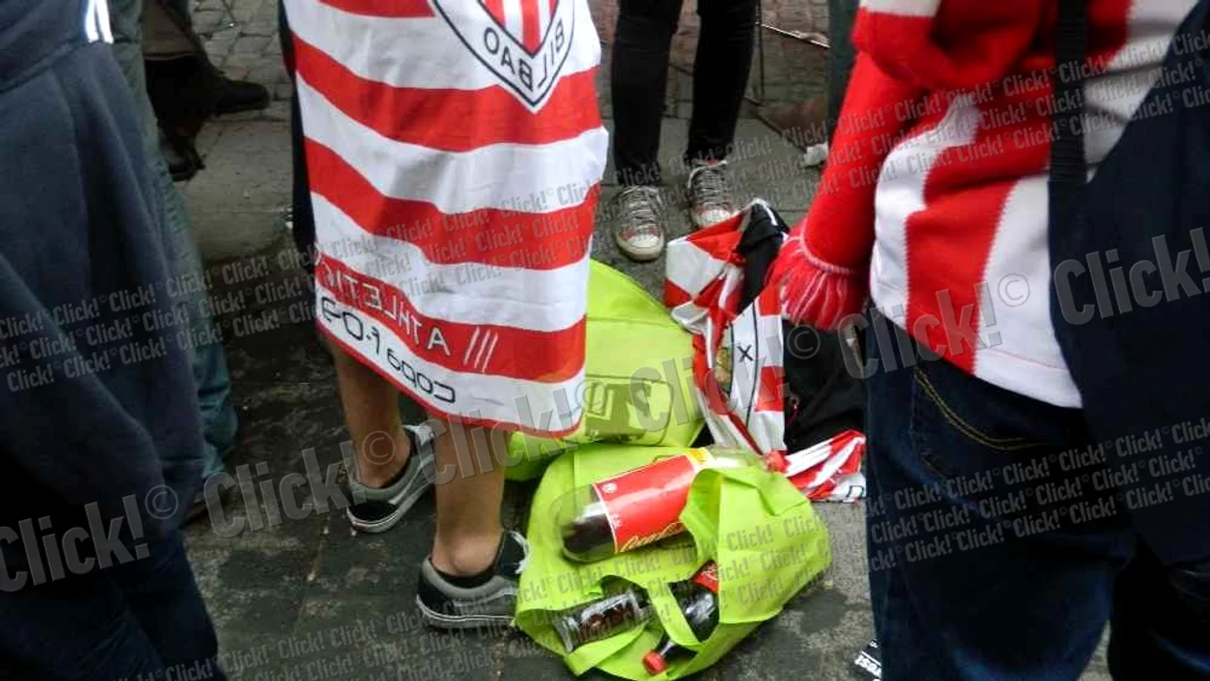 Fanii lui Athletic Bilbao au lăsat dezastru în urmă.