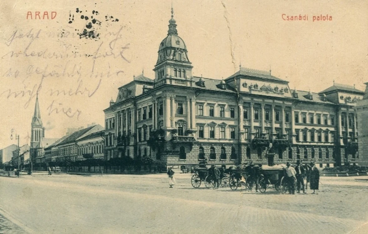 Palatul Cenad în în trecut FOTO Primăria Arad