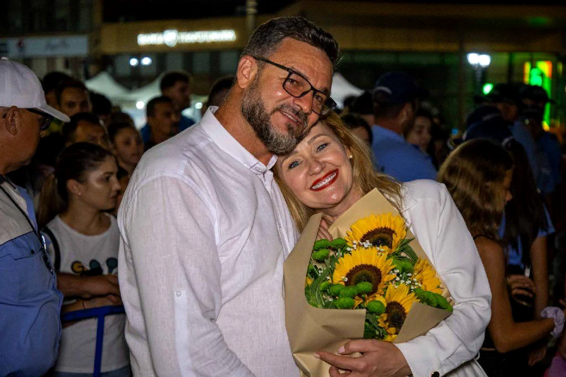 Elena Lasconi și Alin Adrian Vlădău FOTO: FB
