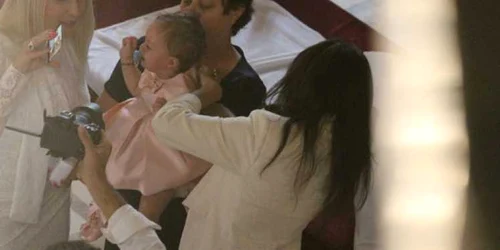 Botez fetita Elena Udrea FOTO Click