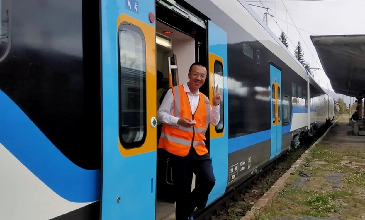 Tren electric chinezesc Foto: profit.ro