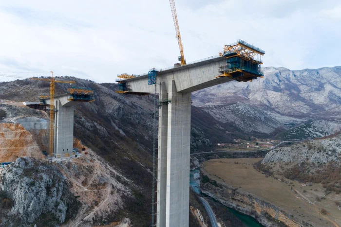 Autostrada către nicăieri din Muntenegru FOTO SHUTTERSTOCK