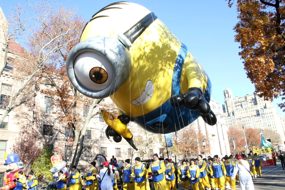 Au fost prezenți și Minionii (Foto: Profimedia)