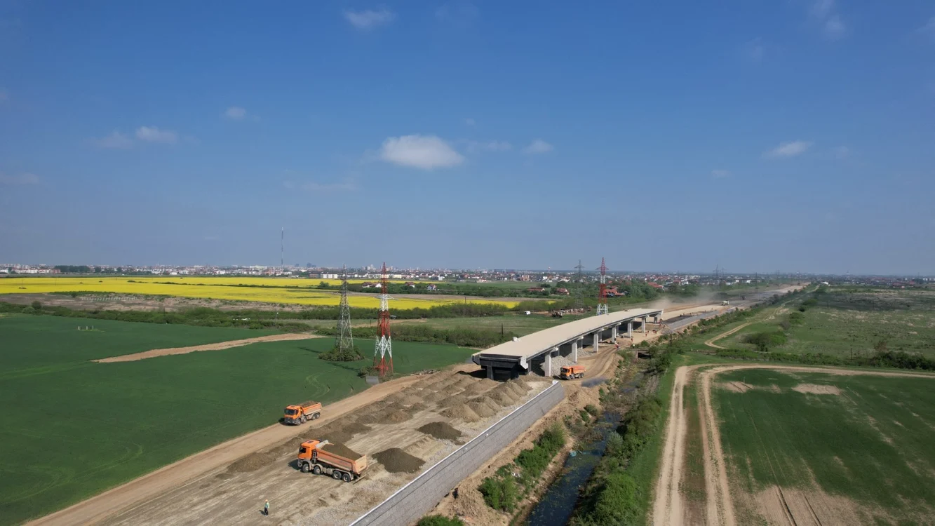 Centura Timișoara-Sud va avea 25 de kilometri FOTO DRDP Timișoara