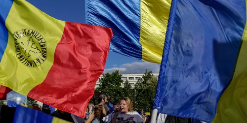 Șoșoacă la protestul AUR Piața Victoriei 2 octombrie 2022 FOTO Inquam Photos Octav Ganea 