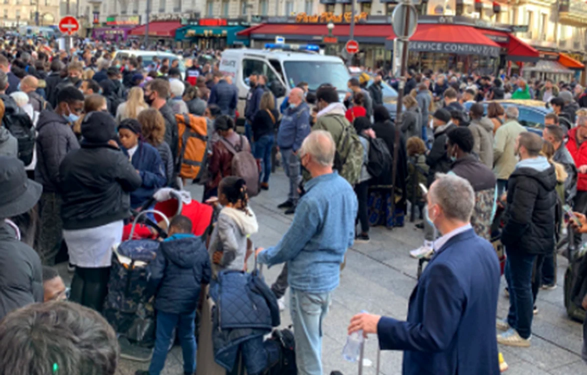Gara de Nord din Paris a fost evacuată.