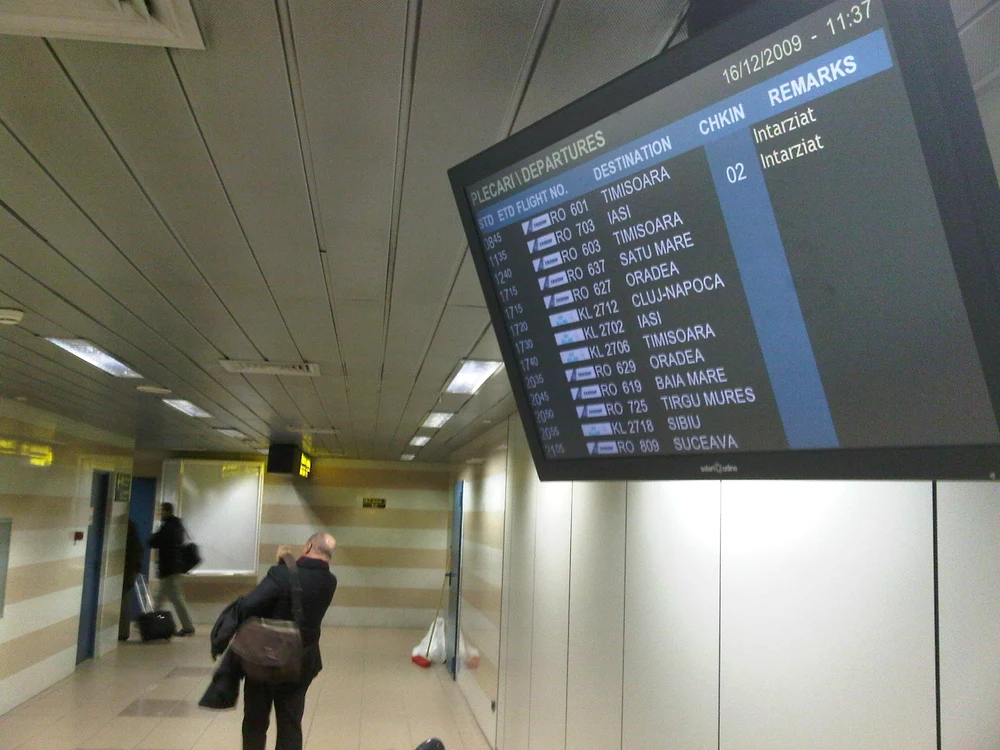 Aeroportul Otopeni are o o aplicaţie care îi ajută pe pasageri