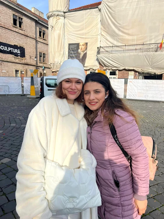 Jessie J și Lavinia Chițu după un concert FOTO arhiva personală