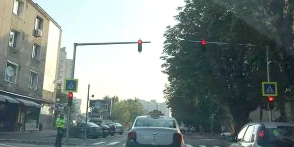 Trecerea de pietoni este funcţională