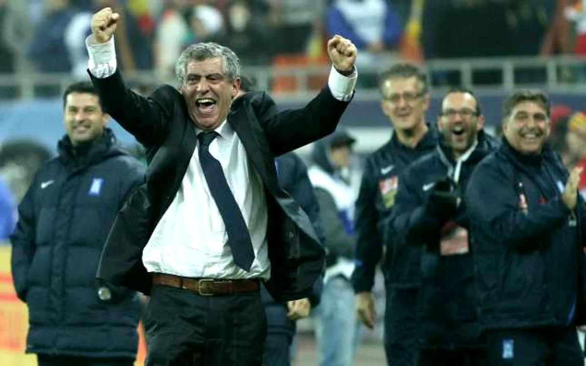 Fernando Santos a jubilat după golul lui Mitroglou