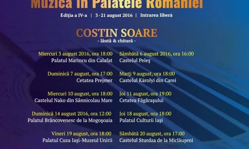 Turneul „Muzica în Palatele României” debutează la Calafat jpeg