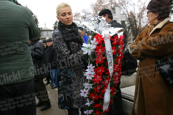Funeraliile Mălinei Olinescu, în imagini. (Foto: Dorin Constanda)