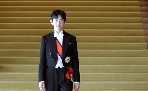 Prințul Hisahito al Japoniei și-a celebrat majoratul. FOTO: Profimedia
