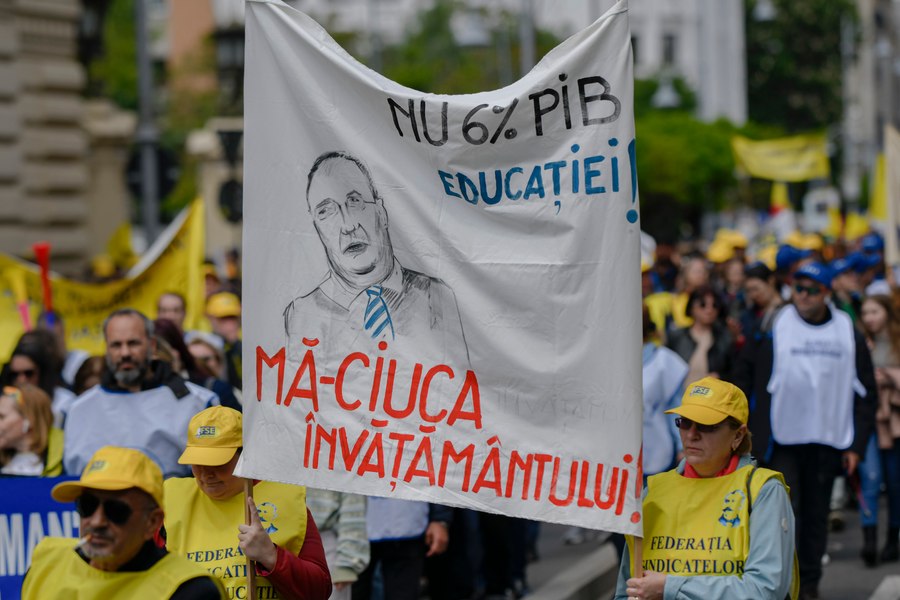 LIVE TEXT Greva generală din învăţământ, ziua a III-a. Sindicatele îi aşteaptă pe reprezentanţii Guvernului la sediul FSLI
