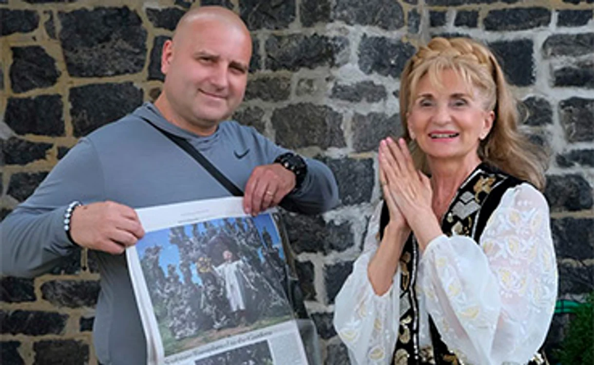 
    Lia Lungu a apărut în presa americană după atentate  