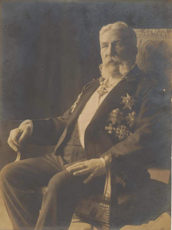 Gheorghe Grigore Cantacuzino în 1912, cu un an înainte să moară