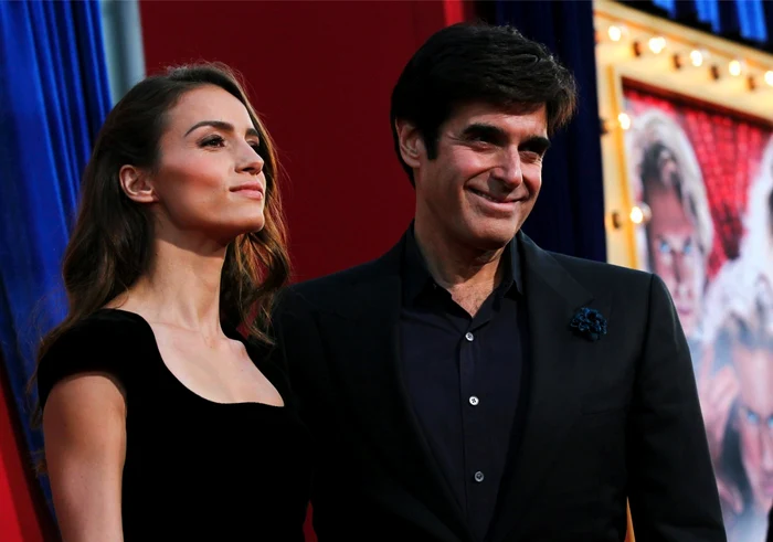 David Copperfield s-a logodit cu partenera sa mai tânără cu 29 de ani. FOTO AFP