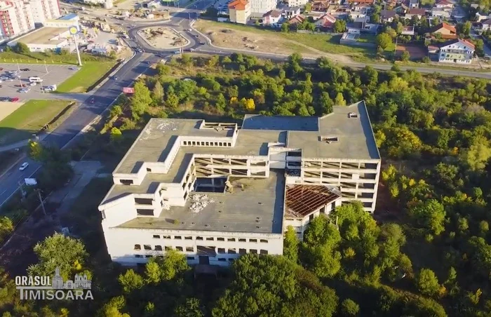 Noul sens giratiul de la intrarea în Timişoara