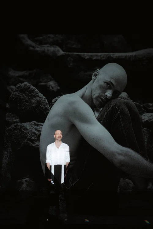 Istvan Teglaș, unul dintre actorii care își expun vulnerabilitățile. FOTO: Sabina Costinel