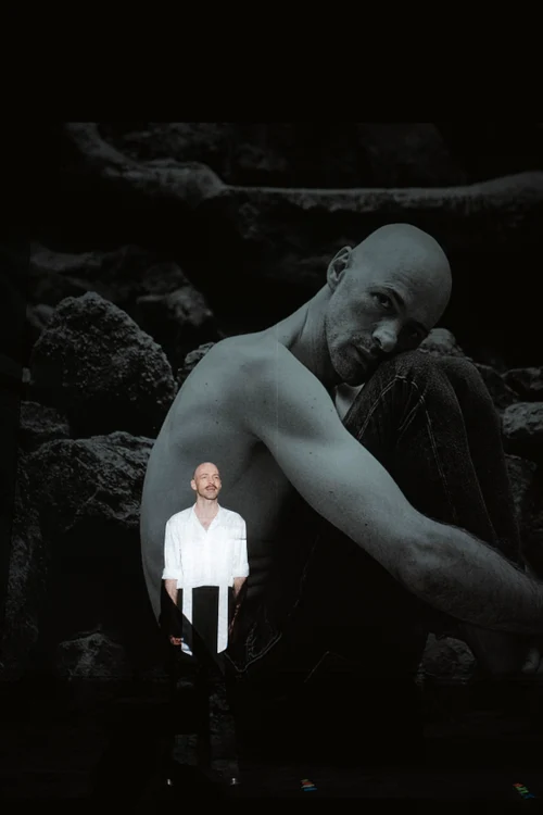 Istvan Teglaș, unul dintre actorii care își expun vulnerabilitățile. FOTO: Sabina Costinel