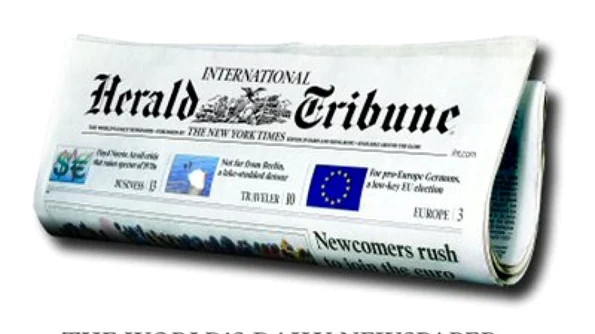 Cotidianul International Herald Tribune sărbătoreşte, joi, 125 de ani de la înfiinţare jpeg