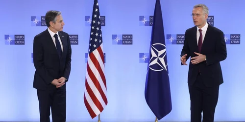 Antony Blinken si Jens Stoltenberg FOTO EPA-EFE